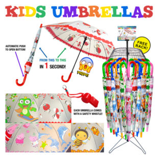 2-KIDS umbrellas 72pcs