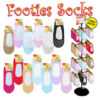 Footies Socks assorted on display