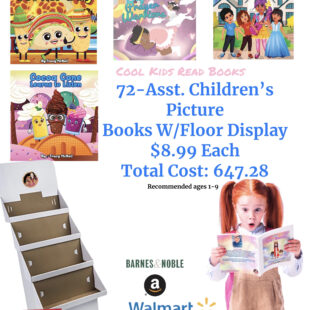 Children's Picture Books W-Floor Display