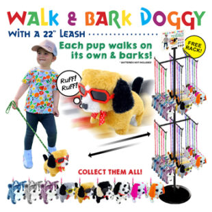 Walk & Bark Doggy with a 22" Leash