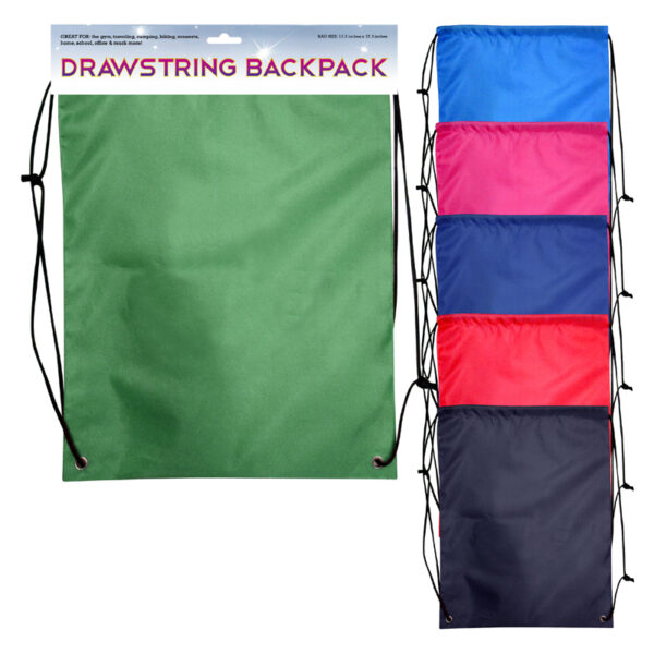 144pc Draw String Backpack Display
